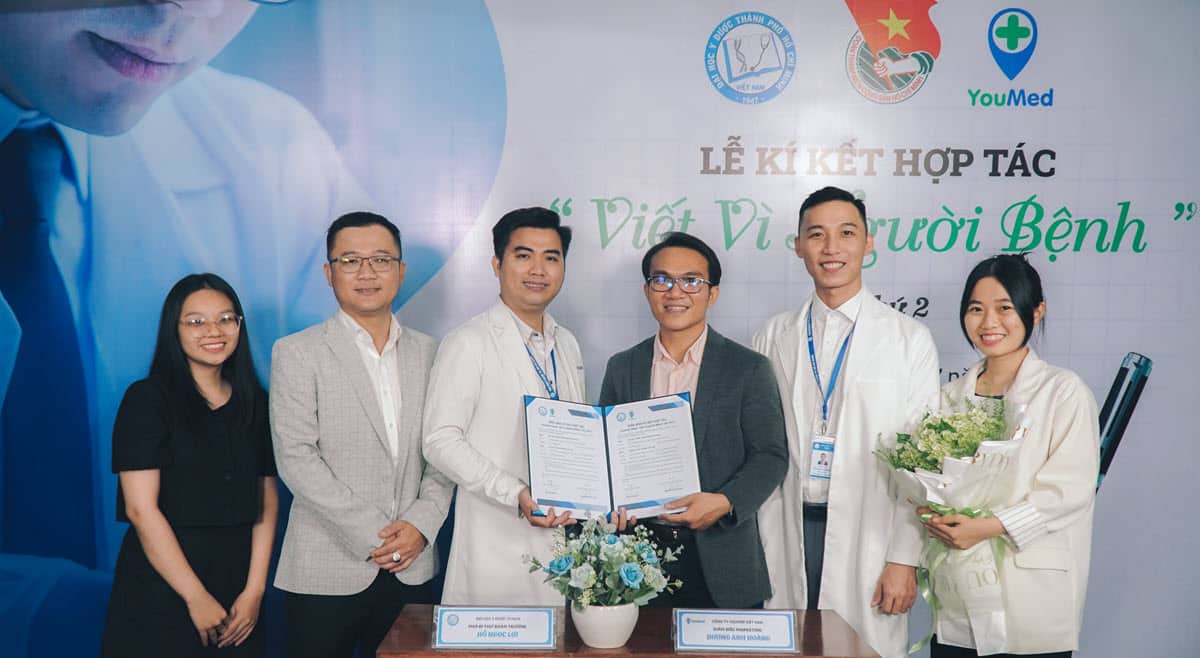 Lễ ký kết hợp tác chương trình “Viết vì người bệnh” giữa Đại học Y Dược TP.HCM và YouMed Việt Nam